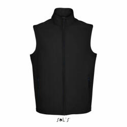 SOL'S Férfi Softshell SOL'S SO02887 Sol'S Race Bw Men - Softshell Bodywarmer -2XL, Black