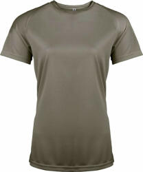 Proact Női póló Proact PA439 Ladies' Short-Sleeved Sports T-Shirt -XS, Olive