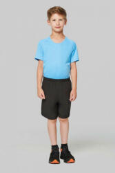 Proact Gyerek rövid nadrág Proact PA1025 Kid'S performance Shorts -6/8, Black