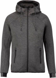 Proact Férfi kapucnis pulóver Proact PA358 Men'S Hooded Sweatshirt -XS, Deep Grey Heather