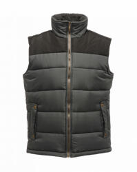 Regatta Férfi mellény Regatta RETRA806 Altoona - Insulated Bodywarmer -S, Seal Grey/Black