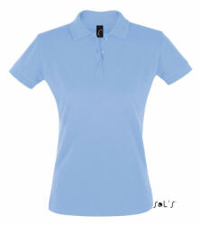 SOL'S Női galléros póló SOL'S SO11347 Sol'S perfect Women - polo Shirt -M, Sky Blue