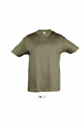 SOL'S Gyerek póló SOL'S SO11970 Sol'S Regent Kids - Round neck T-Shirt -8A, Army