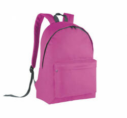Kimood Uniszex hátizsák Kimood KI0130 Classic Backpack -Egy méret, Fuchsia/Dark Grey