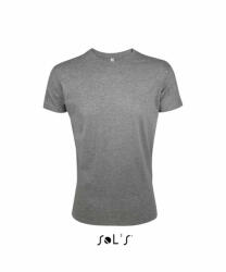 SOL'S Férfi póló SOL'S SO00553 Sol'S Regent Fit - Környakú Testhezálló póló -M, Grey Melange