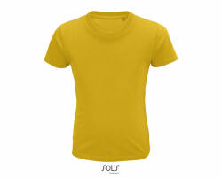 SOL'S Gyerek póló SOL'S SO03580 Sol'S Crusader Kids - Round-neck Fitted Jersey T-Shirt -2A, Gold