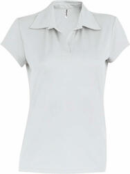 Proact Női galléros póló Proact PA483 Ladies' Short-Sleeved polo Shirt -XL, White