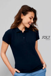 SOL'S Női galléros póló SOL'S SO11338 Sol'S passion - Women'S polo Shirt -XL, Duck Blue