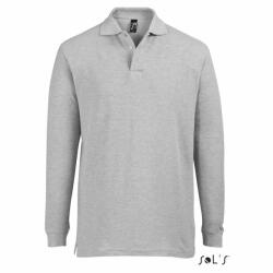 SOL'S Férfi galléros póló SOL'S SO11328 Sol'S Star - Men'S polo Shirt -M, Grey Melange