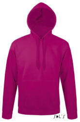 SOL'S Uniszex kapucnis pulóver SOL'S SO47101 Sol'S Snake - Hooded Sweatshirt -S, Fuchsia