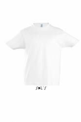 SOL'S Gyerek póló SOL'S SO11770 Sol'S Imperial Kids - Round neck T-Shirt -4A, White