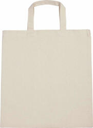 Kimood Uniszex táska Kimood KI0249 Cotton Canvas Shopper Bag -Egy méret, Natural