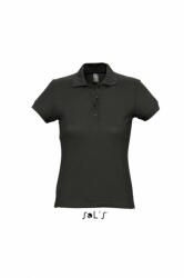 SOL'S Női galléros póló SOL'S SO11338 Sol'S passion - Women'S polo Shirt -2XL, Black