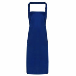 Premier Uniszex, női, férfi kötény, szakács, pincér Premier PR115 Waterproof Bib Apron -Egy méret, Navy