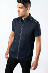 Designed To Work Uniszex mellény Designed To Work WK6148 Men'S Daytoday Gilet -S, Black/Kelly Green