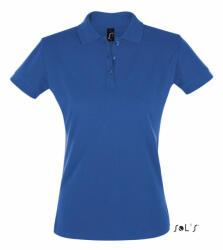 SOL'S Női galléros póló SOL'S SO11347 Sol'S perfect Women - polo Shirt -S, Royal Blue