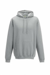 Just Hoods Uniszex kapucnis pulóver Just Hoods AWJH001 College Hoodie -S, Heather Grey