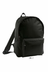 SOL'S Uniszex hátizsák SOL'S SO70100 Sol'S Rider - 600D polyester Rucksack -Egy méret, Black