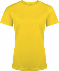 Proact Női póló Proact PA439 Ladies' Short-Sleeved Sports T-Shirt -2XL, True Yellow