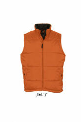 SOL'S Uniszex mellény SOL'S SO44002 Sol'S Warm - Quilted Bodywarmer -L, Orange