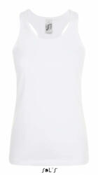 SOL'S Női trikó SOL'S SO01826 Sol'S Justin Women - Racerback Trikó -M, White
