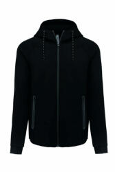 Proact Férfi kapucnis pulóver Proact PA358 Men'S Hooded Sweatshirt -M, Black