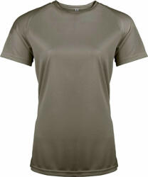 Proact Női póló Proact PA439 Ladies' Short-Sleeved Sports T-Shirt -2XL, Dark Khaki