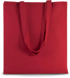 Kimood Uniszex táska Kimood KI0223 Basic Shopper Bag -Egy méret, Cherry Red