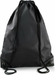 Kimood Uniszex hátizsák Kimood KI0104 Drawstring Backpack -Egy méret, Black