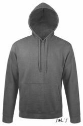 SOL'S Uniszex kapucnis pulóver SOL'S SO47101 Sol'S Snake - Hooded Sweatshirt -2XL, Charcoal Melange