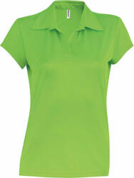 Proact Női galléros póló Proact PA483 Ladies' Short-Sleeved polo Shirt -XL, Lime