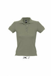 SOL'S Női galléros póló SOL'S SO11310 Sol'S people - Women'S polo Shirt -L, Khaki