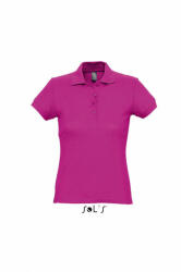SOL'S Női galléros póló SOL'S SO11338 Sol'S passion - Women'S polo Shirt -2XL, Fuchsia