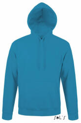 SOL'S Uniszex kapucnis pulóver SOL'S SO47101 Sol'S Snake - Hooded Sweatshirt -M, Aqua