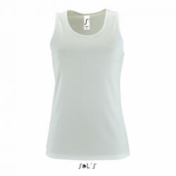 SOL'S Női SOL'S SO02117 Sol'S Sporty Tt Women - Sports Tank Top -M, White