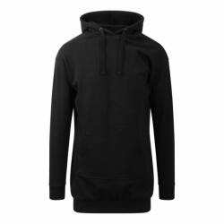 Just Hoods Női kapucnis pulóver Just Hoods AWJH015 Hoodie Dress -XL, Jet Black