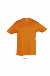 SOL'S Gyerek póló SOL'S SO11970 Sol'S Regent Kids - Round neck T-Shirt -2A, Orange