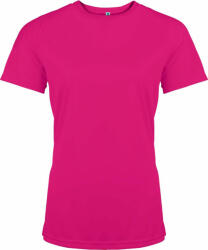 Proact Női póló Proact PA439 Ladies' Short-Sleeved Sports T-Shirt -S, Fuchsia