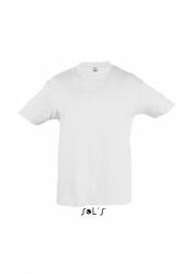SOL'S Gyerek póló SOL'S SO11970 Sol'S Regent Kids - Round neck T-Shirt -8A, Ash