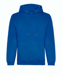 Just Hoods Uniszex kapucnis pulóver Just Hoods AWJH201 Organic Hoodie -M, Royal Blue