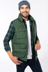 Designed To Work Uniszex mellény Designed To Work WK615 Quilted Bodywarmer -4XL, Forest Green