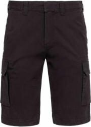 Kariban Férfi rövid nadrág Kariban KA754 Men'S Multipocket Bermuda Shorts -38, Dark Grey