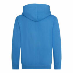 Just Hoods Gyerek kapucnis pulóver Just Hoods AWJH050J Kids Zoodie -7/8, Hawaiian Blue