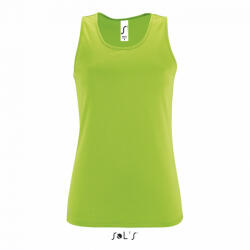 SOL'S Női SOL'S SO02117 Sol'S Sporty Tt Women - Sports Tank Top -XS, Neon Green