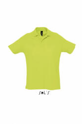SOL'S Férfi galléros póló SOL'S SO11342 Sol'S Summer Ii - Men'S polo Shirt -L, Apple Green