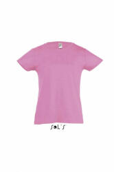 SOL'S Gyerek póló SOL'S SO11981 Sol'S Cherry - Girls' T-Shirt -10A, Orchid Pink