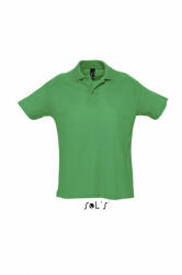 SOL'S Férfi galléros póló SOL'S SO11342 Sol'S Summer Ii - Men'S polo Shirt -L, Kelly Green