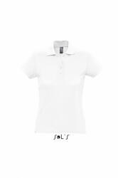 SOL'S Női galléros póló SOL'S SO11338 Sol'S passion - Women'S polo Shirt -M, White