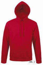 SOL'S Uniszex kapucnis pulóver SOL'S SO47101 Sol'S Snake - Hooded Sweatshirt -M, Red