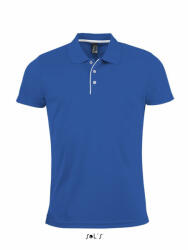 SOL'S Férfi póló SOL'S SO01180 Sol'S performer Men - Sports polo Shirt -2XL, Royal Blue
